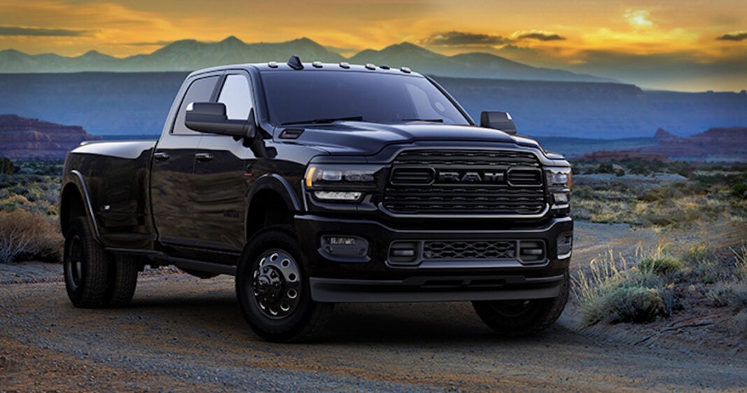 2020 Ram Heavy Duty Limited Black dually