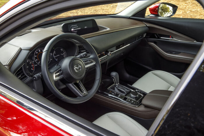 2020 mazda cx-30 crossover interior