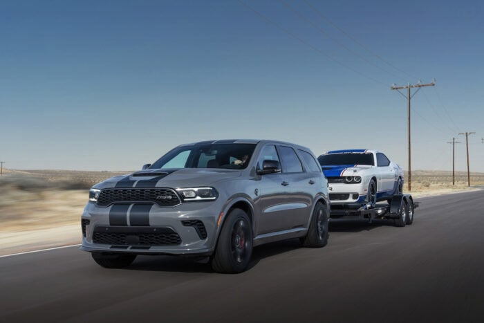 2021 Dodge Durango SRT towing