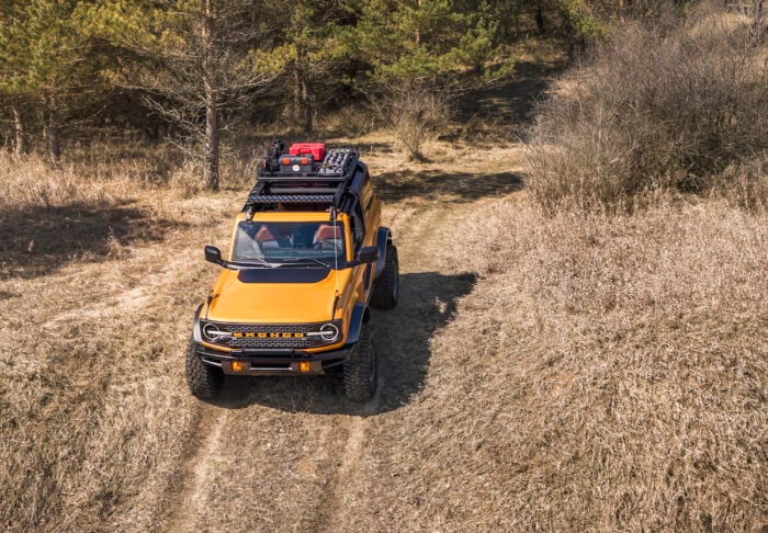 2021 Bronco off roading