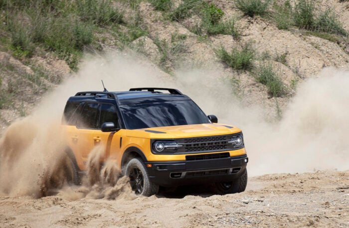 2021 Bronco Sport off roading