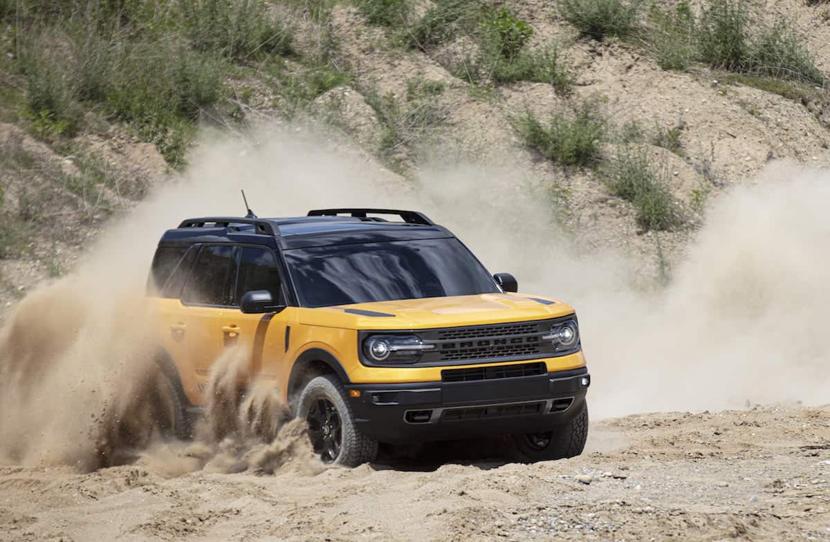 2021 Bronco Sport off roading