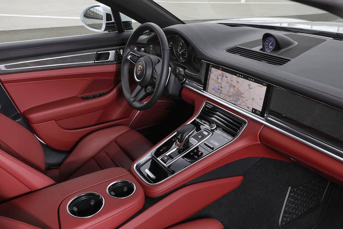 2021 Porsche Panamera Turbo S interior