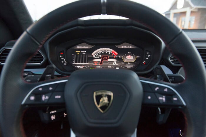 lamborghini suv interior review