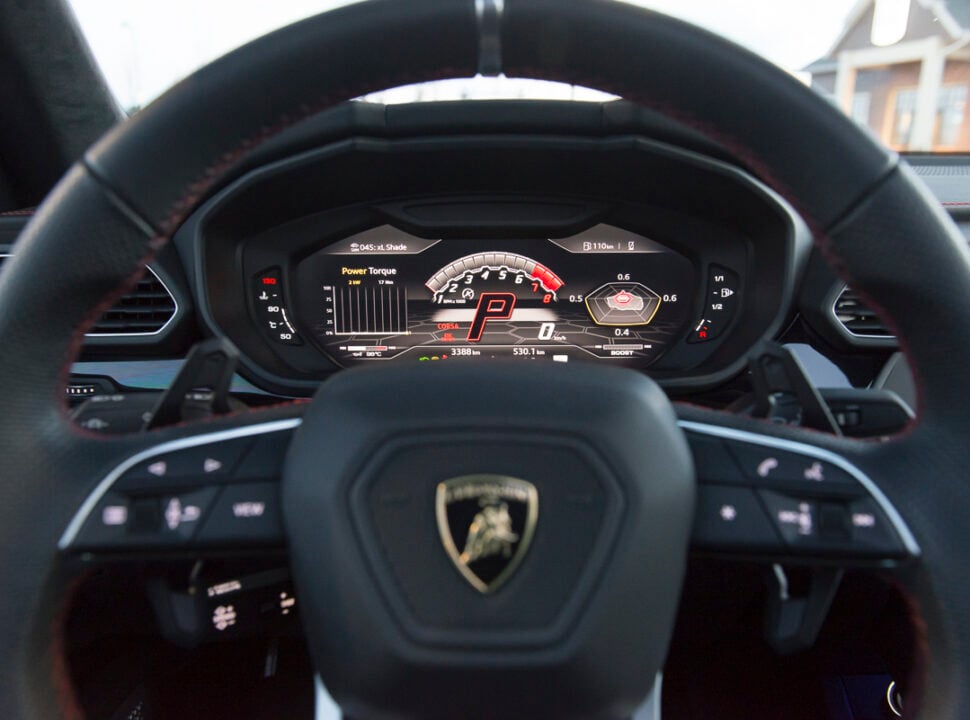 lamborghini suv interior review