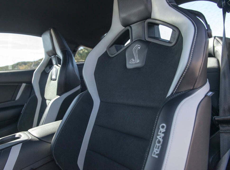 2020 Ford Mustang Shelby GT500 interior seats