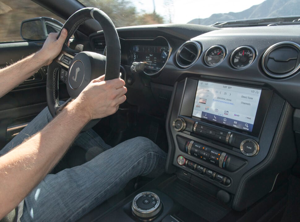 2020 Ford Mustang Shelby GT500 interior front