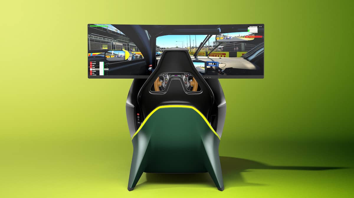 Aston Martin AMR-C01 Racing Simulator Cockpit 17