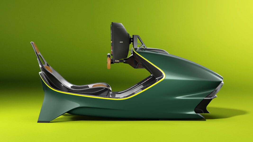 Aston Martin AMR-C01 Racing Simulator Cockpit