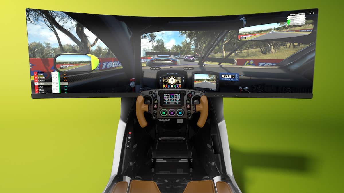 Aston Martin AMR-C01 Racing Simulator Cockpit 2