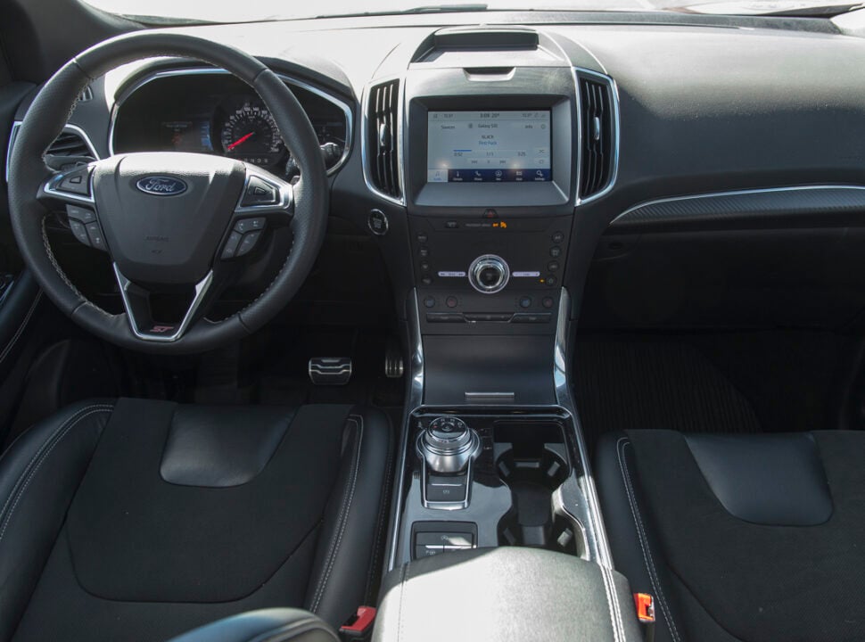 2020 Ford Edge ST interior front cabin