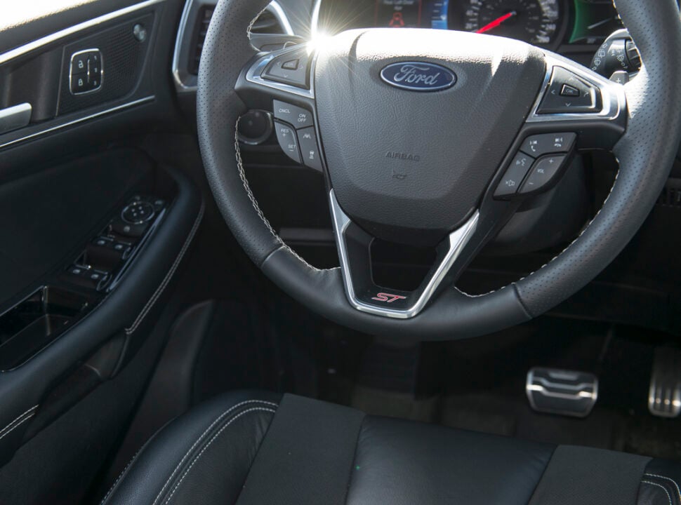 2020 Ford Edge ST interior driver