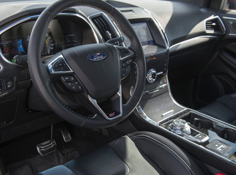 2020 Ford Edge ST interior front cabin