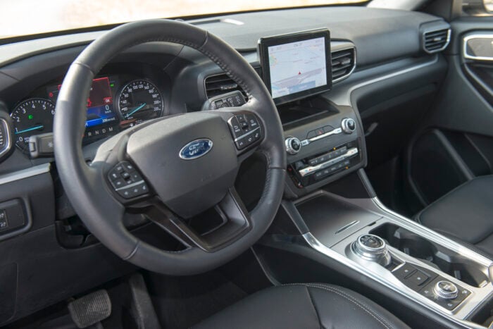 2020 Ford Explorer XLT interior front cabin