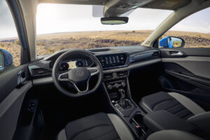 2022 VW Taos compact SUV interior review