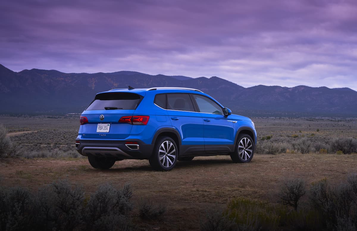 2022 VW Taos compact SUV 5