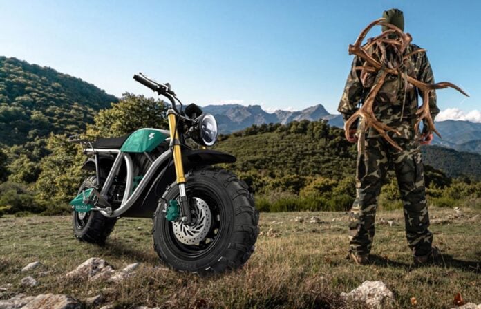 Volcon Grunt all electric off-road motorcycle outdoors copy Volcon Grunt all electric off-road motorcycle outdoors