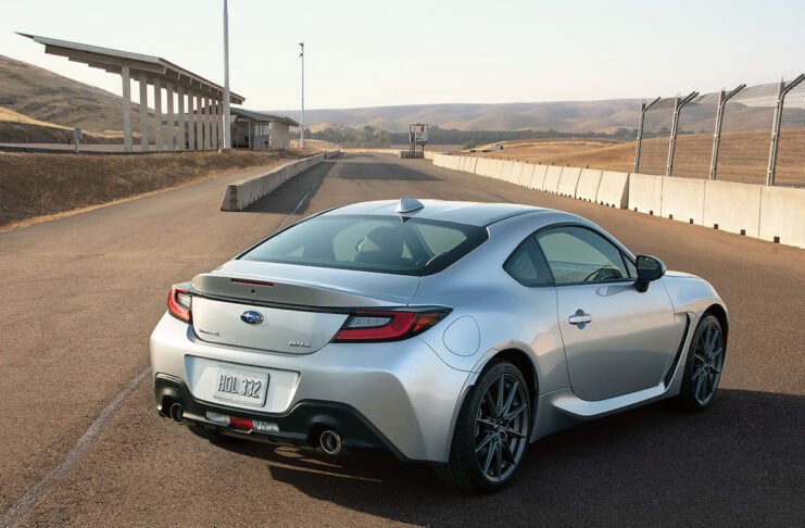 2022 Subaru BRZ rear profile