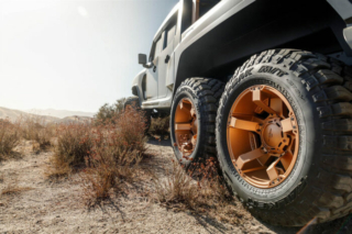 Rezvani Hercules 6×6 truck rear wheels
