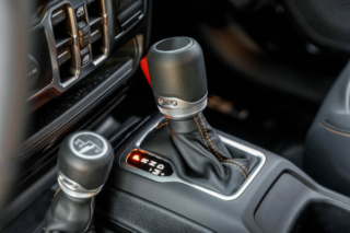 Rezvani Hercules 6×6 truck shifter