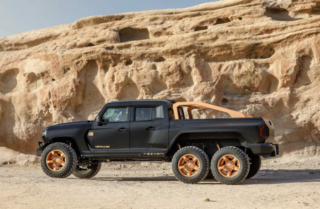 Rezvani Hercules 6×6 truck sideview