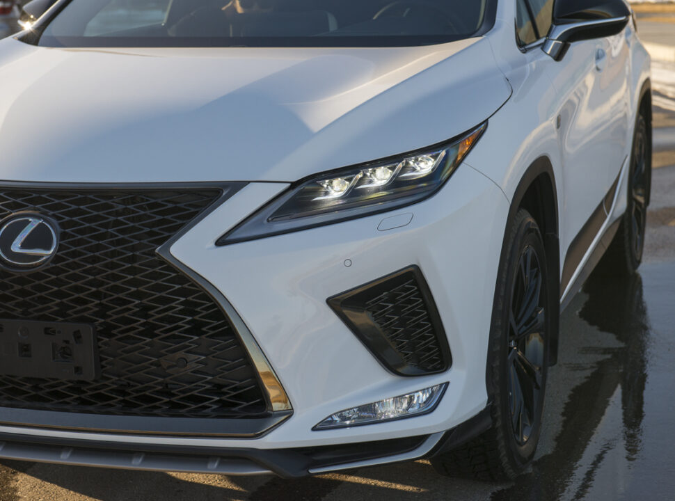 2021 Lexus RX 350 Black Line front headlight