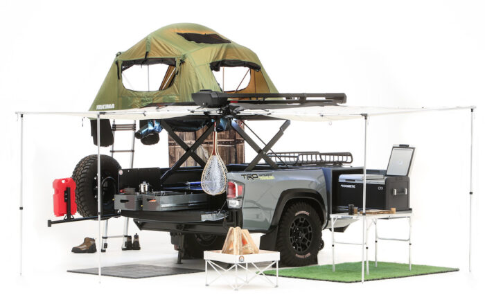 toyota tacoma overlanding TRD Sport Trailer day