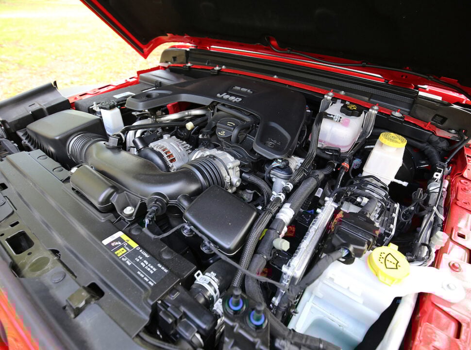 2021 Jeep Gladiator engine