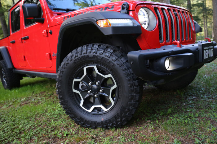 2021 Jeep Gladiator Rubicon front wheel