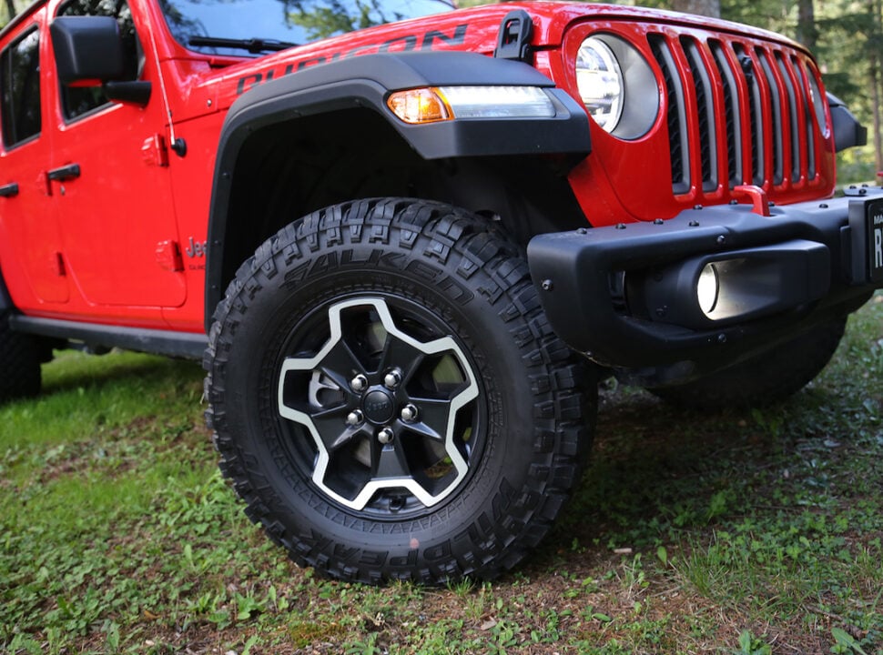 2021 Jeep Gladiator Rubicon front wheel