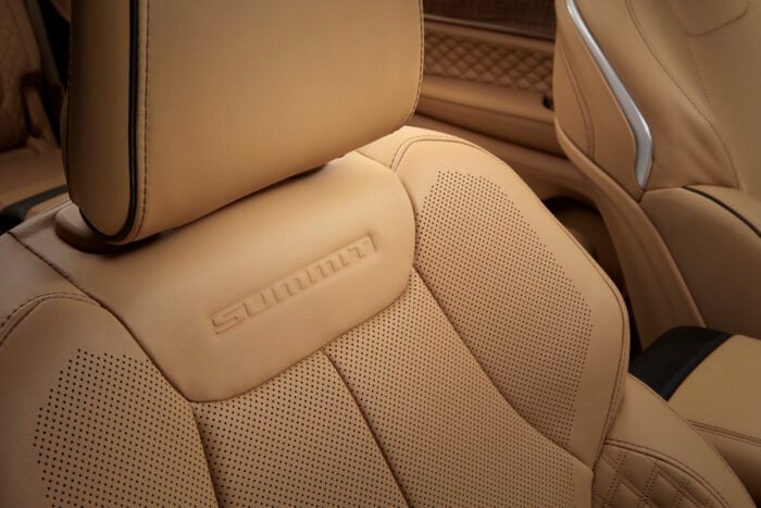 2021 Grand Cherokee L Interior. Photo: Jeep