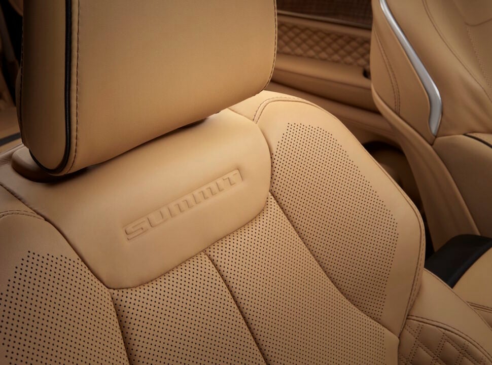 2021 Grand Cherokee L Interior. Photo: Jeep