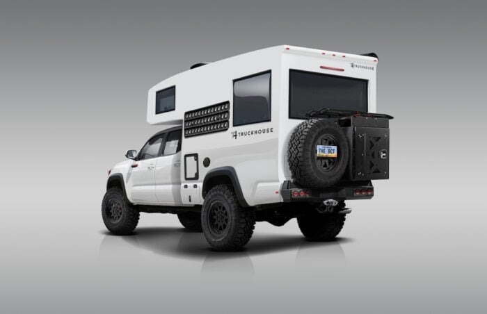 TruckHouse BCT small truck camper rear