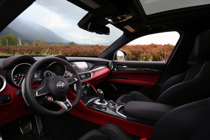 2021 Alfa Romeo Stelvio Quadrifoglio interior