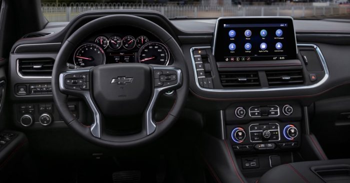 2021 Chevrolet Tahoe interior