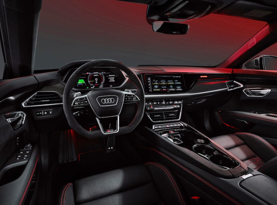 2022 Audi e-tron GT interior