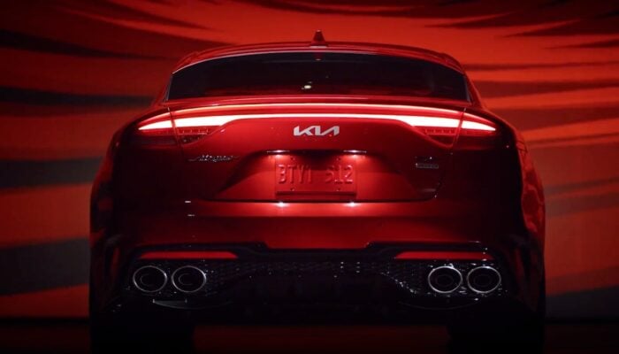 2022 Kia Stinger rear