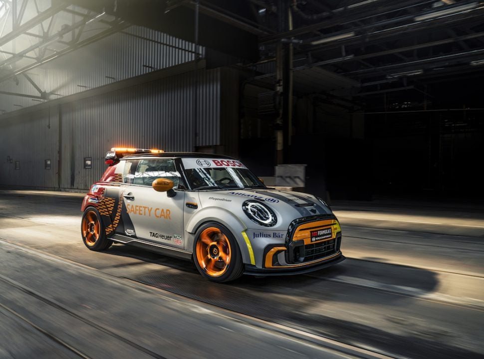 MINI Electric Pacesetter front driving