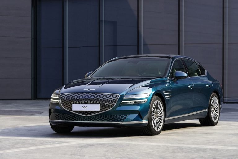 2023 Genesis Electrified G80 front