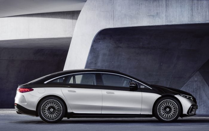 2022 Mercedes-Benz EQS electric sedan