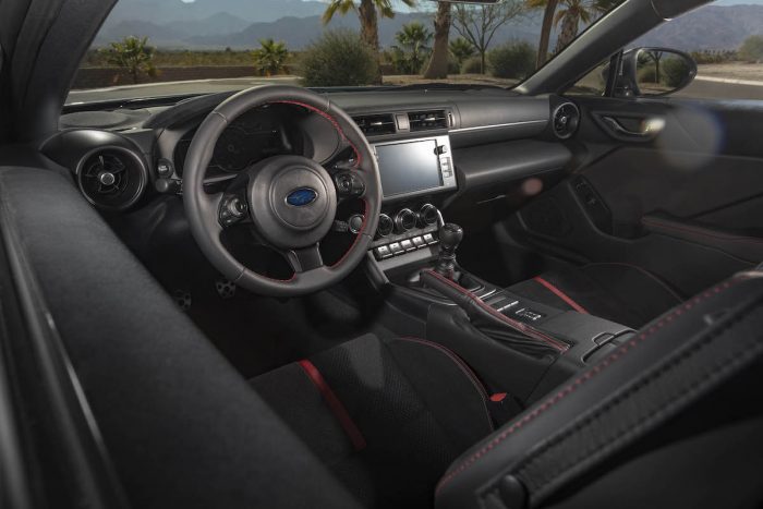 subaru brz interior