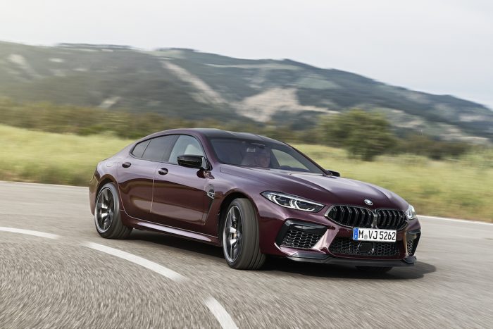 2021 M8 Gran Coupe Competition. Photo: BMW