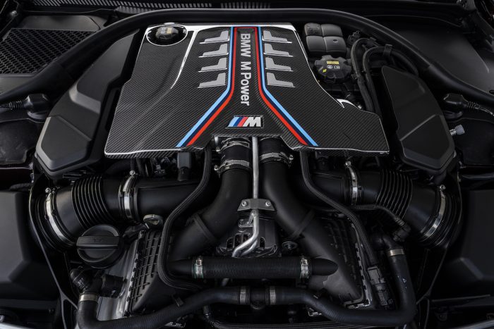 2021 BMW M8 Gran Coupe Competition engine