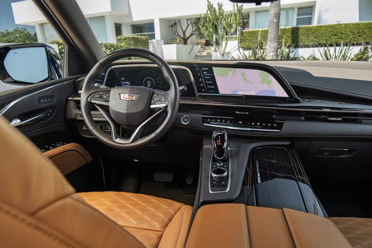 2021 Cadillac Escalade front interior cabin