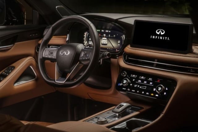 2022 Infiniti QX60 interior