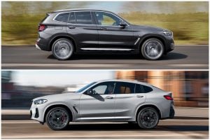2022 bmw x3 and x4