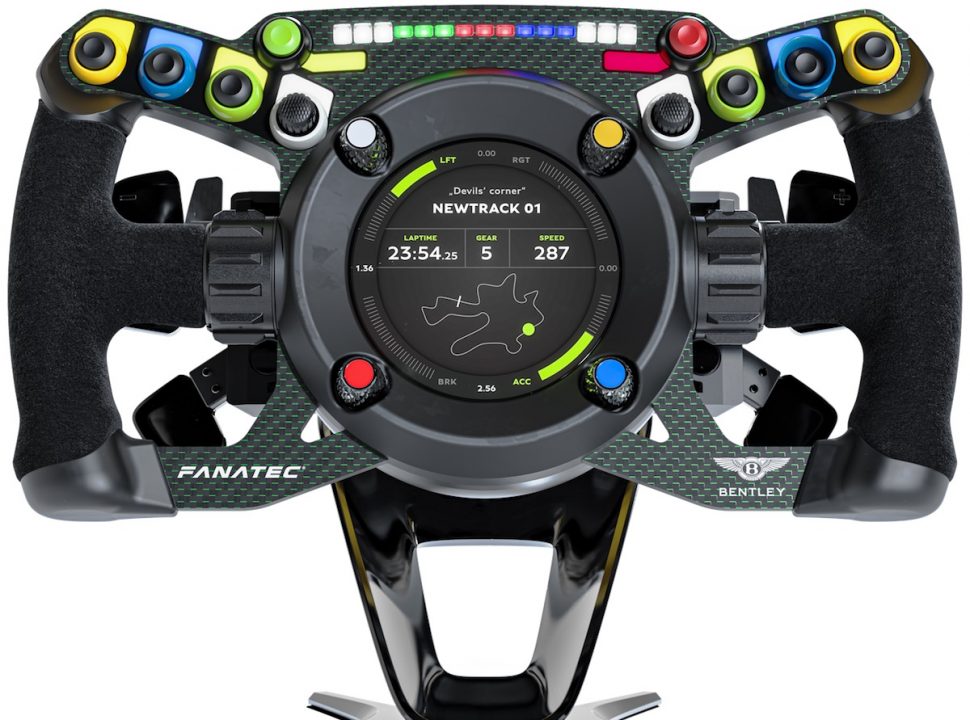 Fanatec Bentley GT3 Steering Wheel