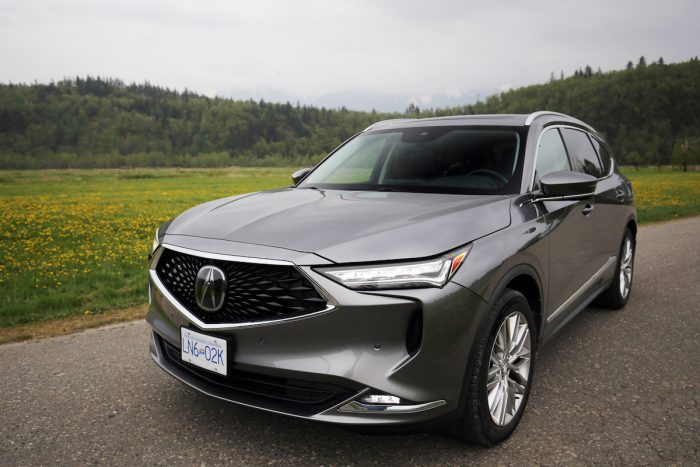 2022 Acura MDX front profile
