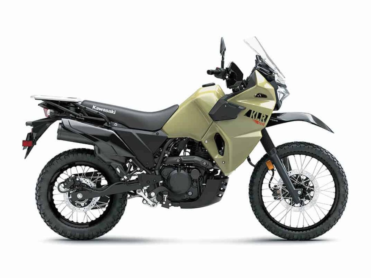 2022 Kawasaki KLR650 sideview