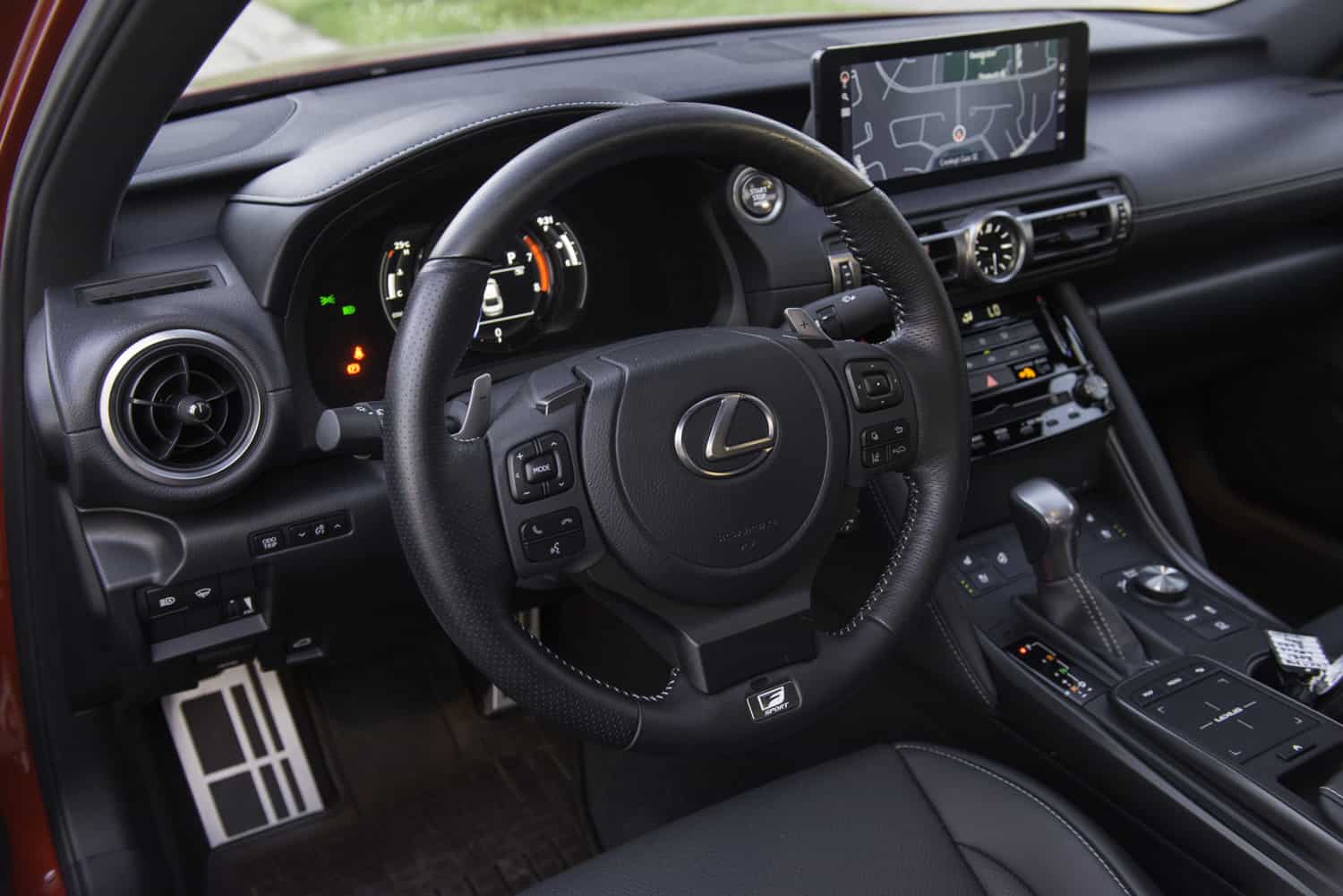 2021 Lexus IS 350 F Sport interior cockpit